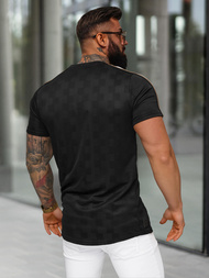 Pánské Tričko Černé OZONEE O/QS11621