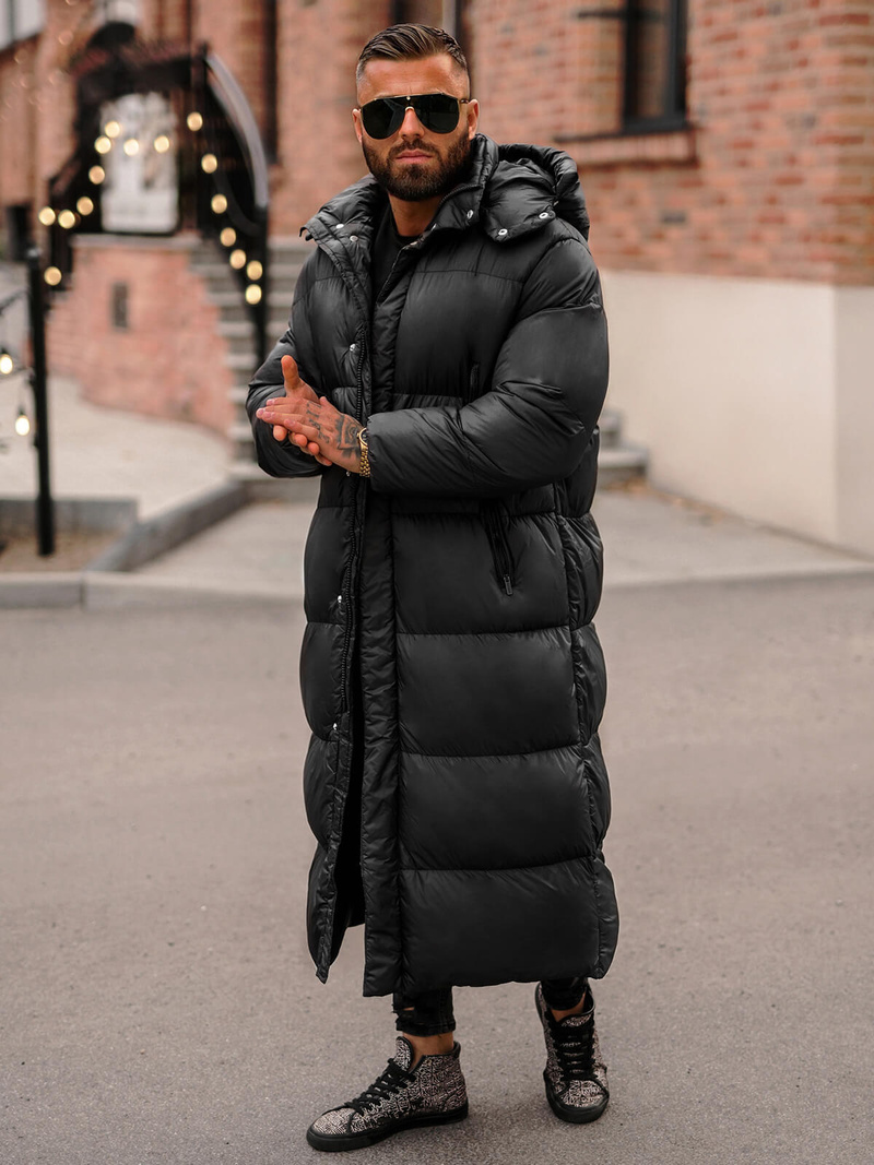 Pánská Bunda Černá OZONEE O/M3202Z