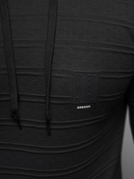 Pánská Mikina Černá OZONEE O/TB2272