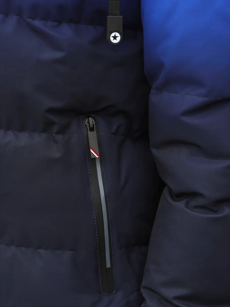 Pánská Oboustranná Bunda Modrá/Námořnická Modřá OZONEE JS/M760/215