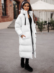 Dámská Bunda Bílá OZONEE JS/5M3163/281Z