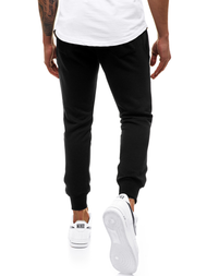 Pánské Tepláky Černobílé G/11129