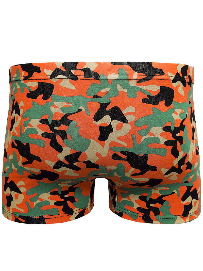 Pánské Boxerky Oražové OZONEE O/CG6006
