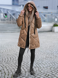 Dámská Bunda Camelová OZONEE JS/5M3189/84Z