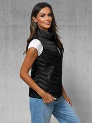 Dámská vesta černá OZONEE JS/16M9063/392