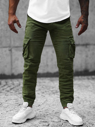 Pánské Kalhoty Jogger Zelené OZONEE NB/MP0105MV