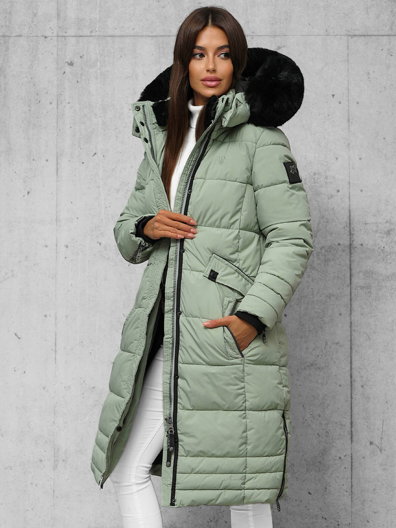 Dámská Bunda Mentolová OZONEE O/W377