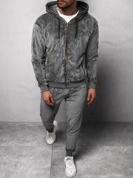 Pánská Tepláková Souprava Šedá OZONEE O/12128