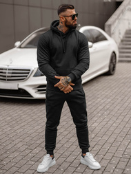 Pánská Tepláková Souprava Černá OZONEE JS/68C10381/3Z