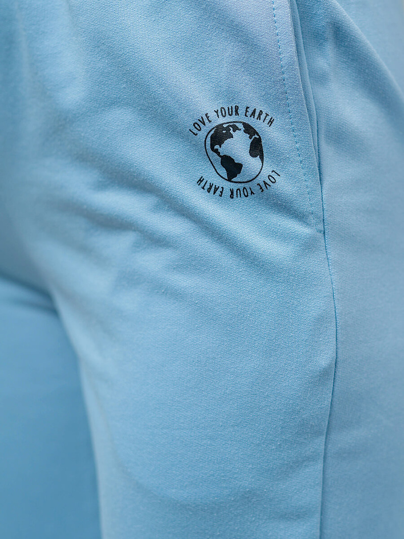 Dámské Tepláky Světle-Modré OZONEE O/SYM2192