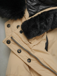 Dámská Bunda Béžová OZONEE O/W377