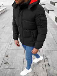 Pánská zimní bunda Černá OZONEE JB/JP1163/6Z