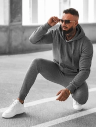 Pánská Tepláková Souprava Grafitová OZONEE JS/68C10386/5Z