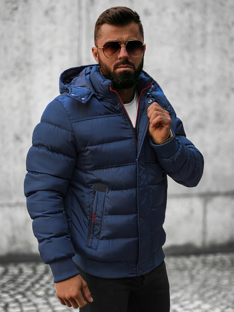 Pánská Bunda Námořnická Modřá OZONEE JB/JP1185Z