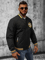 Pánská Bunda Černá OZONEE JS/84M3026/392