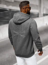 Pánská Mikina Grafitová OZONEE NB/MF2003