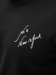 Pánská Mikina Černá OZONEE O/P2031Z