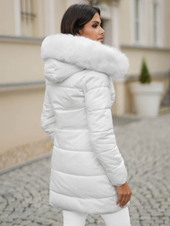 Dámská Bunda Bílá OZONEE JS/16M9099/281Z