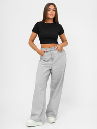 Dámské Tričko Černé OZONEE JS/96T666/3