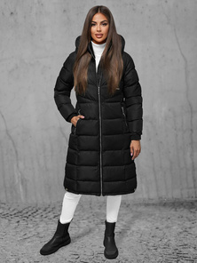 Dámská Bunda Černá OZONEE JS/M736/392