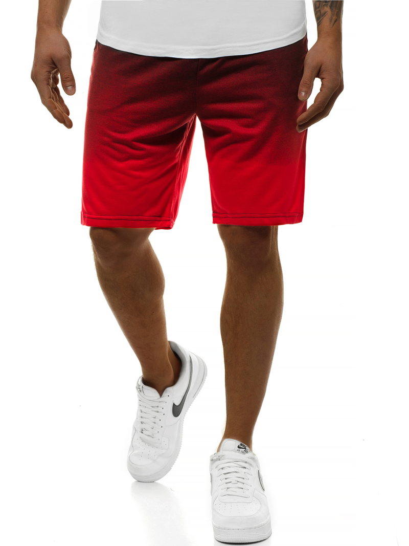 Pánské kraťasy Červené OZONEE JS/KK300123/20