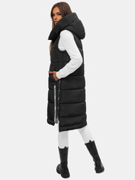 Dámská vesta černá OZONEE O/DK113/1