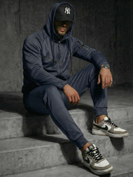 Pánská Tepláková Souprava Námořnická Modrá OZONEE JS/8C1966/25