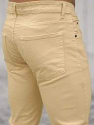 Pánské Džíny Béžové OZONEE E/5388/02