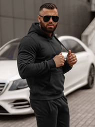 Pánská Tepláková Souprava Černá OZONEE JS/68C10381/3Z