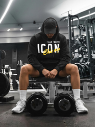 Pánská Mikina Černá OZONEE JS/8B1736/3