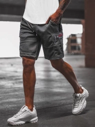 Pánské Kraťasy Grafitové OZONEE O/WW20016/3