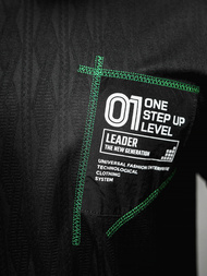 Pánské Tričko Černé OZONEE O/3C333