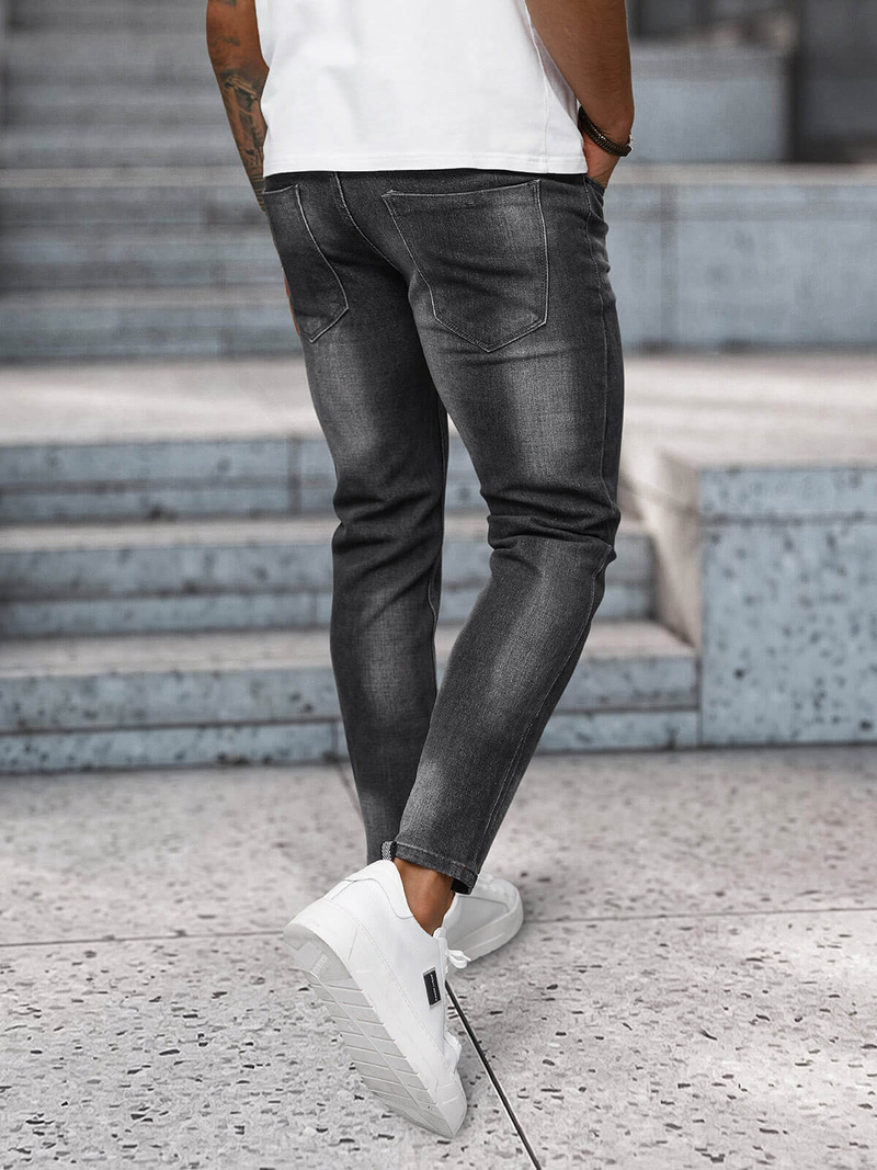 Pánské Džíny Grafitové OZONEE NB/MP0199GS