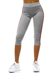 Dámské legíny Šedé OZONEE JS/1037/B3