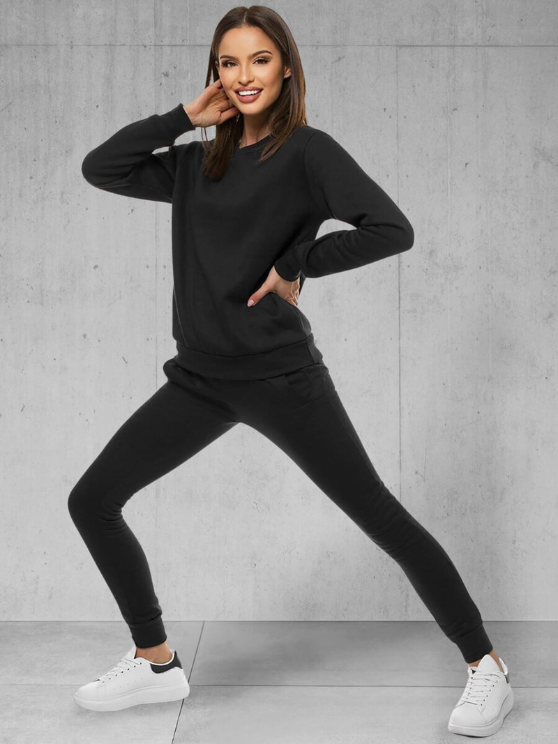 Dámská tepláková souprava Černá OZONEE 39