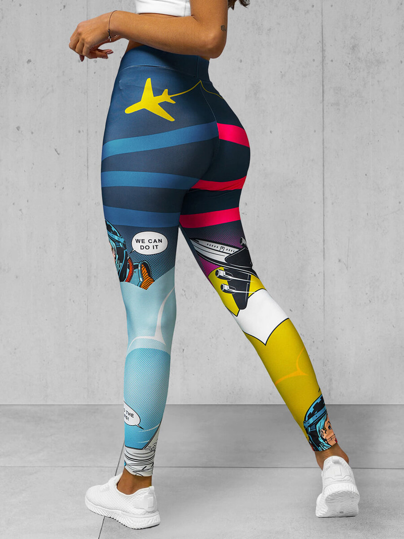 Dámské Legíny Barevné OZONEE O/20938Z