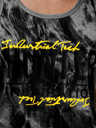 Pánské Tílko Grafitové OZONEE JS/SS11033