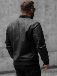 Pánská Bunda Černá OZONEE O/3A65