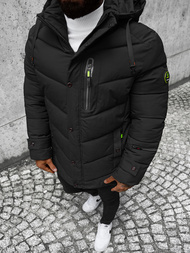 Pánská Zimní Bunda Černá OZONEE JS/22M55/392