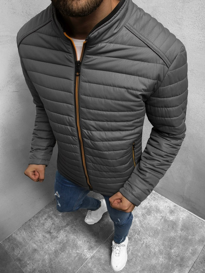 Pánská Bunda Grafitová OZONEE N/6885/3