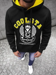 Pánská Mikina Černá OZONEE JS/Y10036