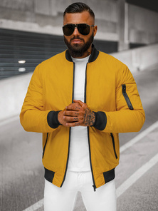 Pánská Bunda Camelová OZONEE JS/AK95Z