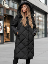 Dámská Bunda Černá OZONEE JS/5M3173/392Z