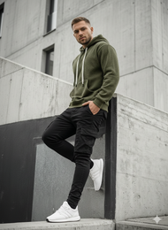 Pánská Mikina Khaki OZONEE O/G3065