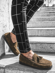 Pánské Boty Slip-On Hnědé O/KN07