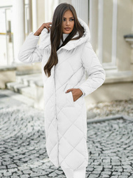 Dámská Bunda Bílá OZONEE JS/5M3173/281Z