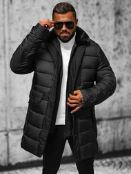 Pánská Zimní Bunda Černá OZONEE JS/22M63/392