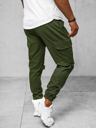 Pánské Chino Jogger Kalhoty Khaki OZONEE O/G3014Z