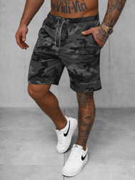 Pánské Kraťasy Grafitové OZONEE JS/8K283/5