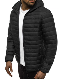 Pánská Bunda Černá OZONEE JS/LY35